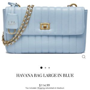 L.T.L London Havana Bag Large in Blue